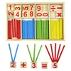 New Wooden Educational Number Math Calculate Game Toy Mathematics Puzzle Toys Kid Early Learning Counting Material Kids Children