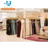 Design Mdf Apparel Store Display Clothing Dress Shop Furniture Garment Display For Retail