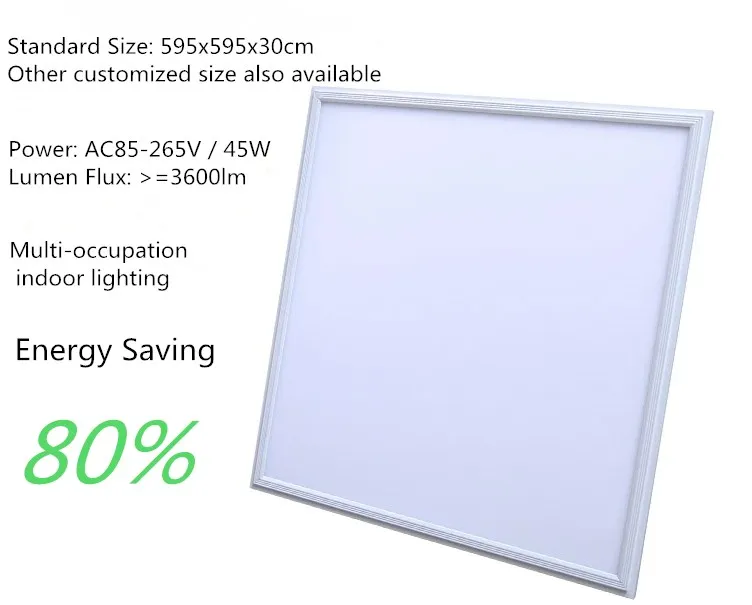 60x60 led panel light