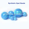 4.0mm OP#06 Light Blue Fire Ethiopian Opal Beads