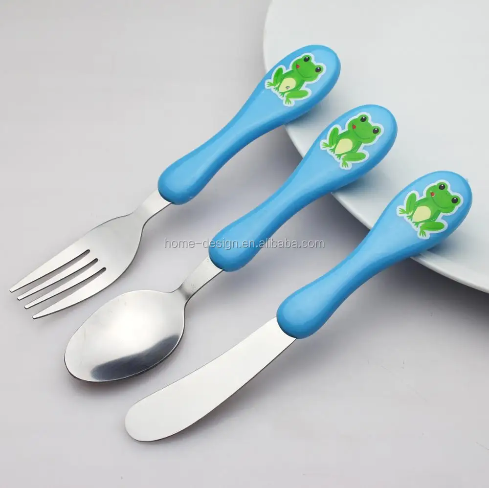 baby plastic cutlery set