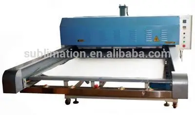 Dual automatic double sided pneumatic heat press machine