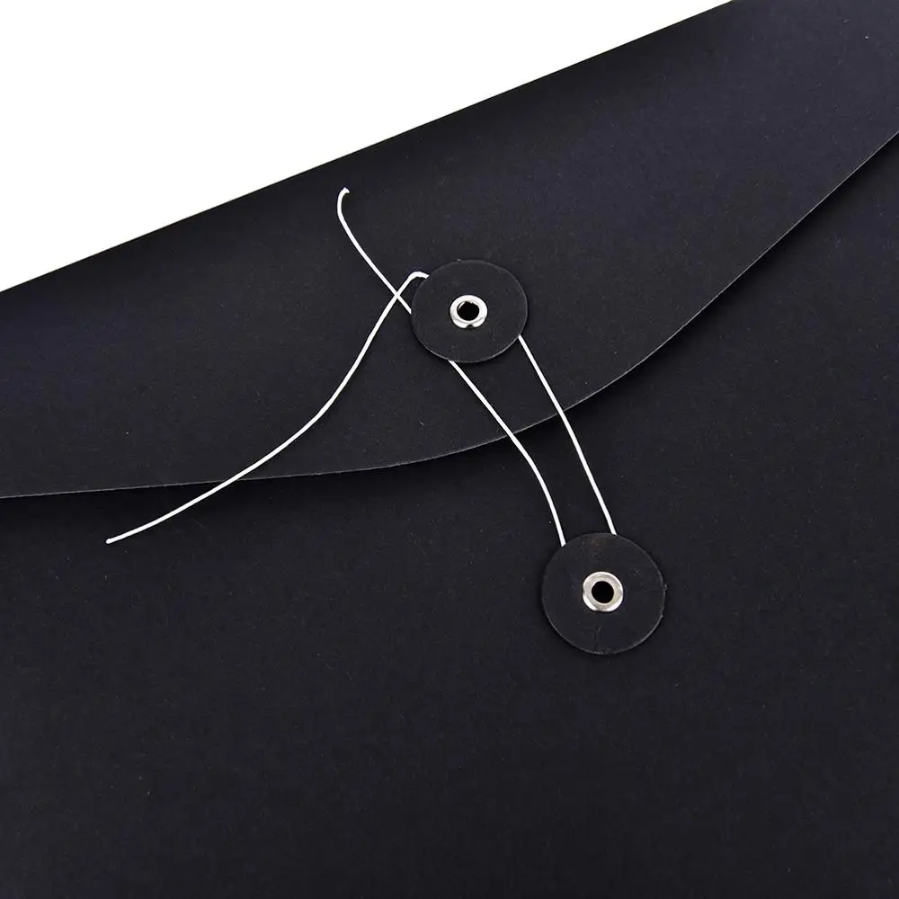 A4 Kraft Document Paper File Folder Durable Briefcase Document Bag