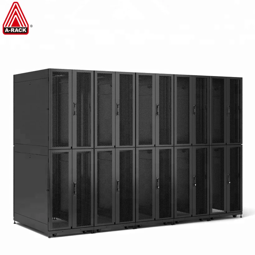 Spcc 19inch Server Rack Perforated Door For Colo 42u With Spcc 19inch Server Rack Perforated Door