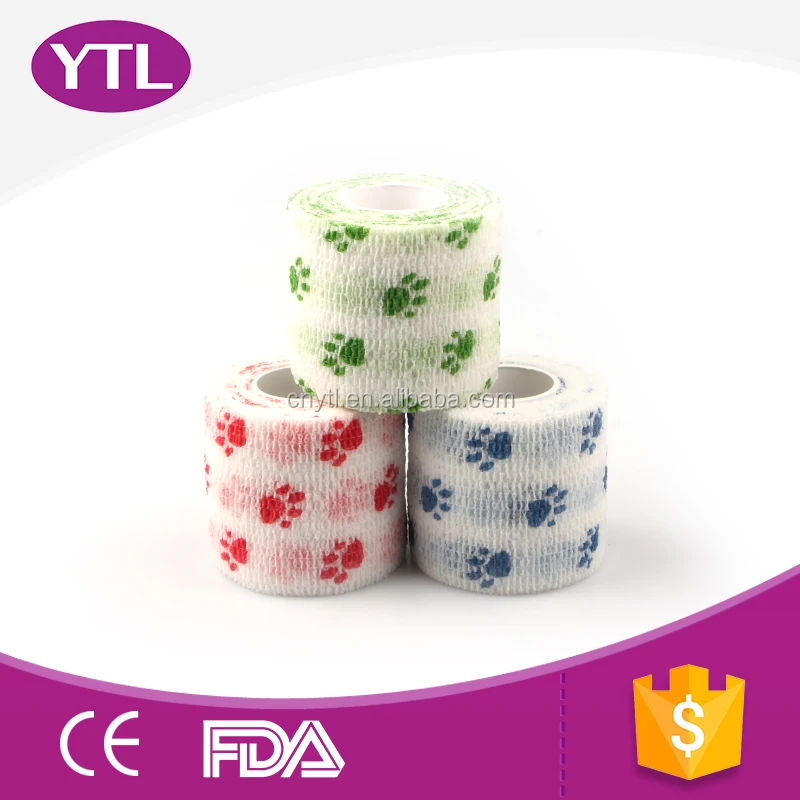 Veterinary Bandage As Pet Healthcare Adhesive Bandages Medical