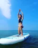 Wholesale surfboard design SUP stand up paddle board sup fins surf light blue 1602