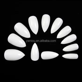 nails acrylic short type tips larger