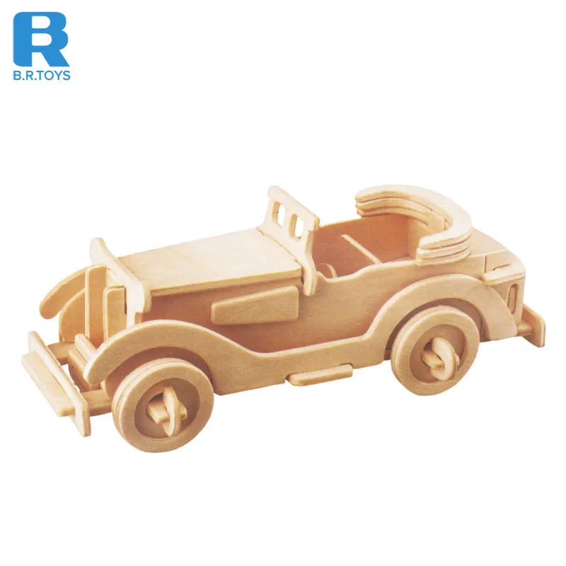 wooden toy puzzle 3d