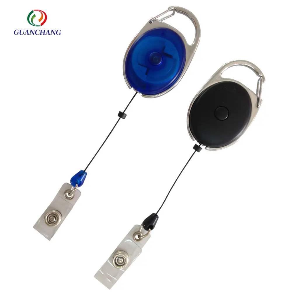 Custom Yoyo Badge Reel Id Card Holder,Round Badge Reels Retractor Buy