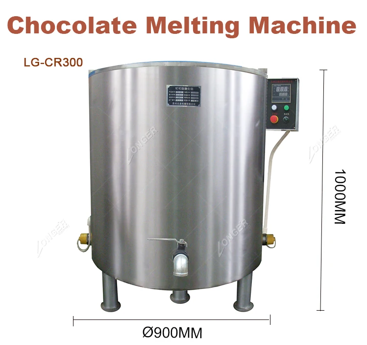 Lgcr300 Commercial Automatic Chocolate Melting Tank Melter Pot Cocoa