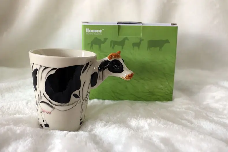 Animaux Cadeau 3d Main 2018 Chameau Céramique Créatif Chien Café Singe Éléphant À Animale Chat En La Vache Tasse Thé Peinte Girafe Lait Forme Jul3FT1cK