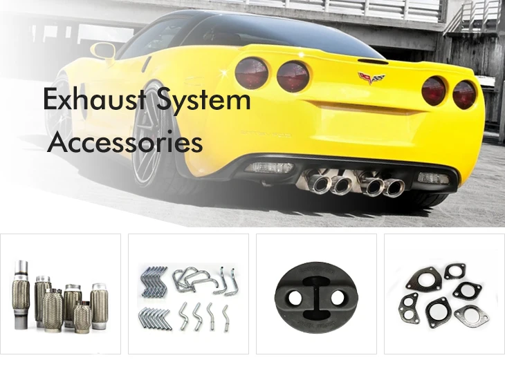 Stainless Auto Antivibration Flex Pipe Exhaust Vibration Absorber