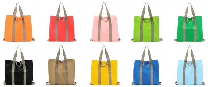 printed foldable shopping bags