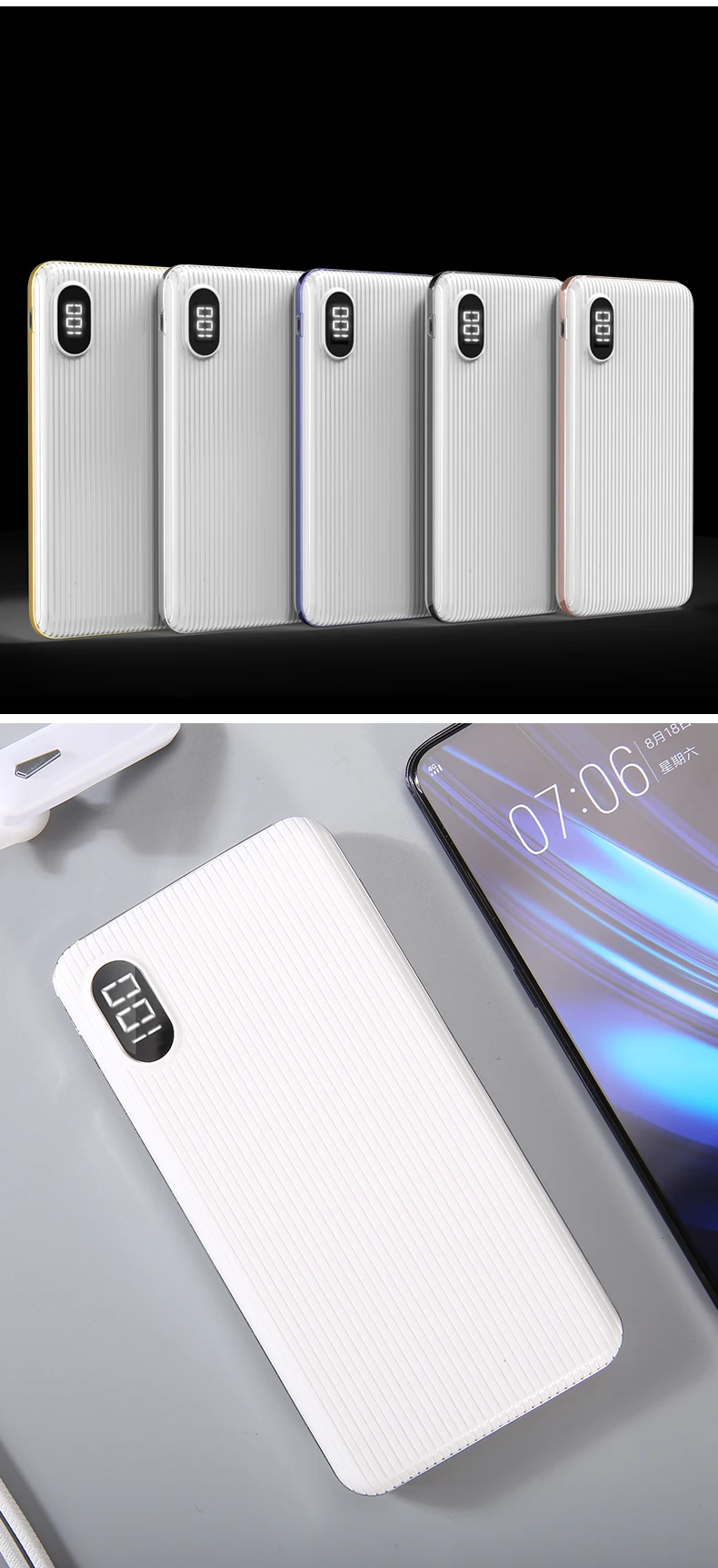 Best-selling promotion ultra slim Universal portable charger power bank 10000mah mobile powerbank - ANKUX.COM