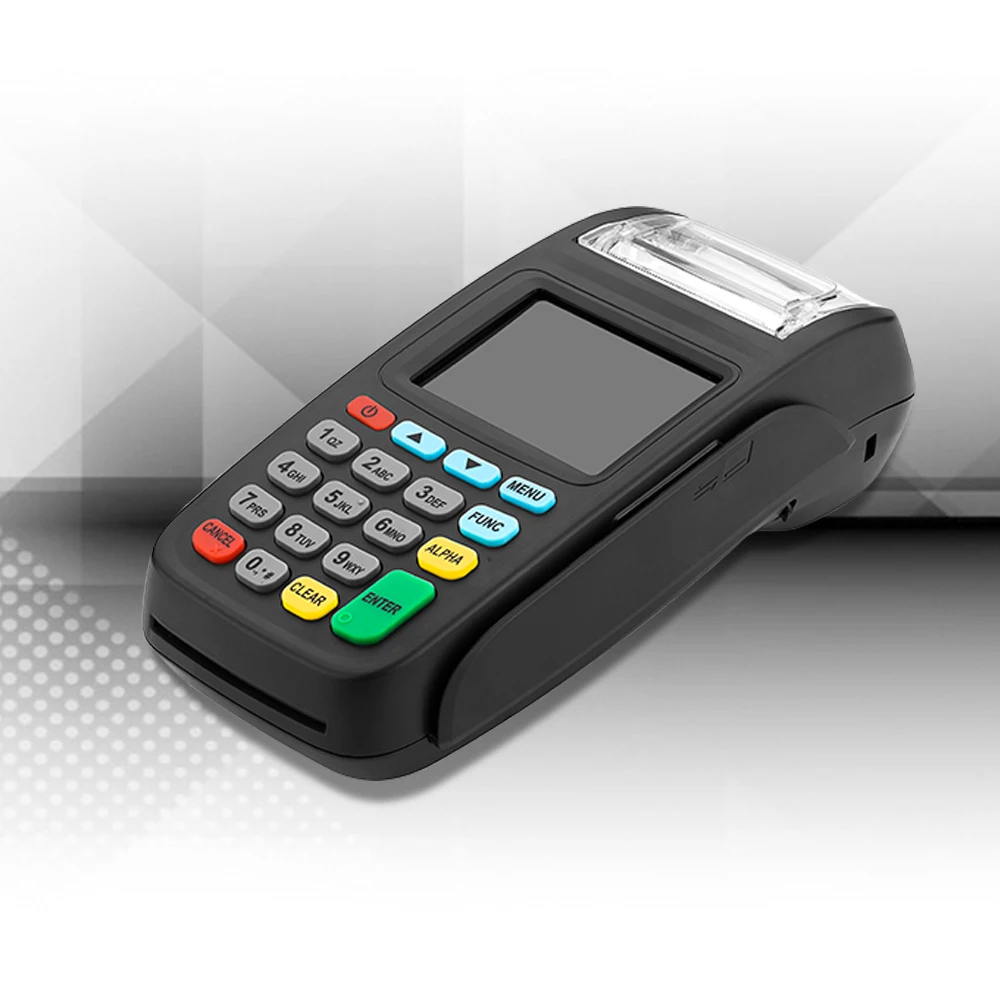 New Pos 8210 Handheld Mobile Secure Pos Machine With Card Reader Ticket