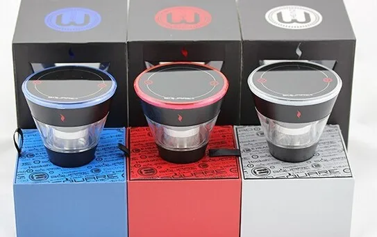 square e head with different colors