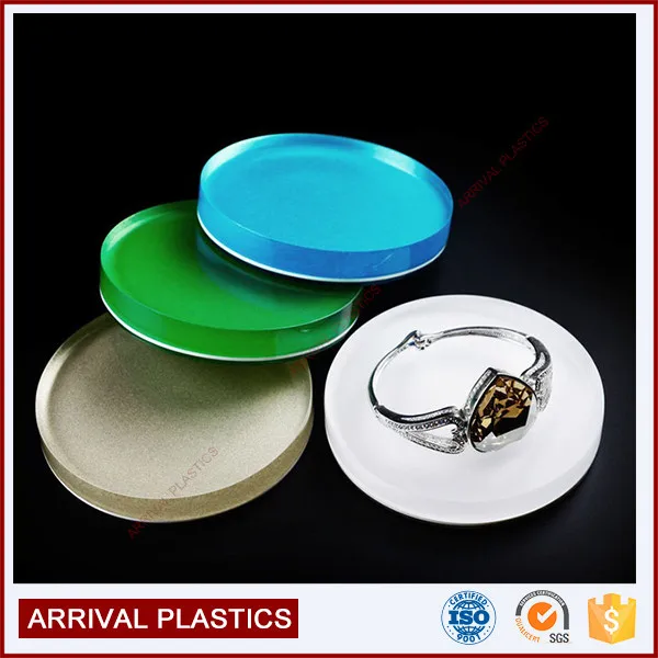 Countertop Jewelry Store Exhibitor Custom Acrylic Plate Acrylic