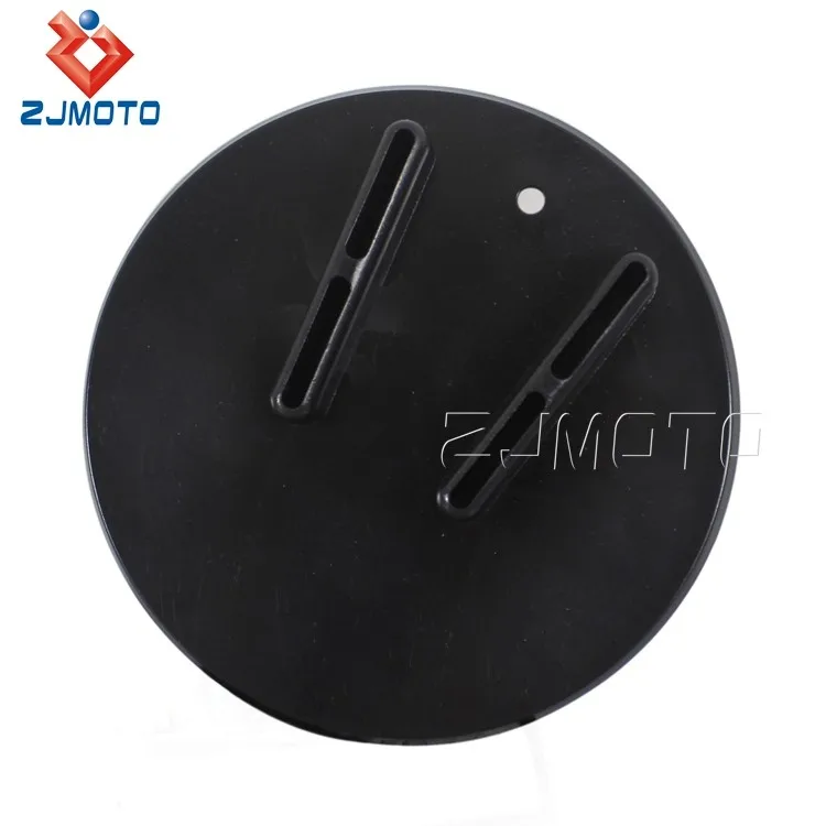 MotoBuddy Motorcycle Kickstand Pad - Universal Large 'Squirrel' Design, Aramid Fabric - View #3