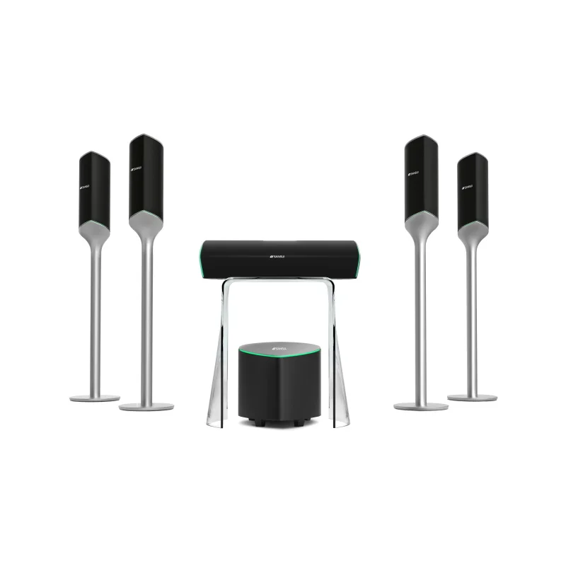 sansui home theater 5.1 channel multimedia speakers