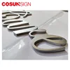 laser cutting flat cut out solid stainless steel brass metal letters
