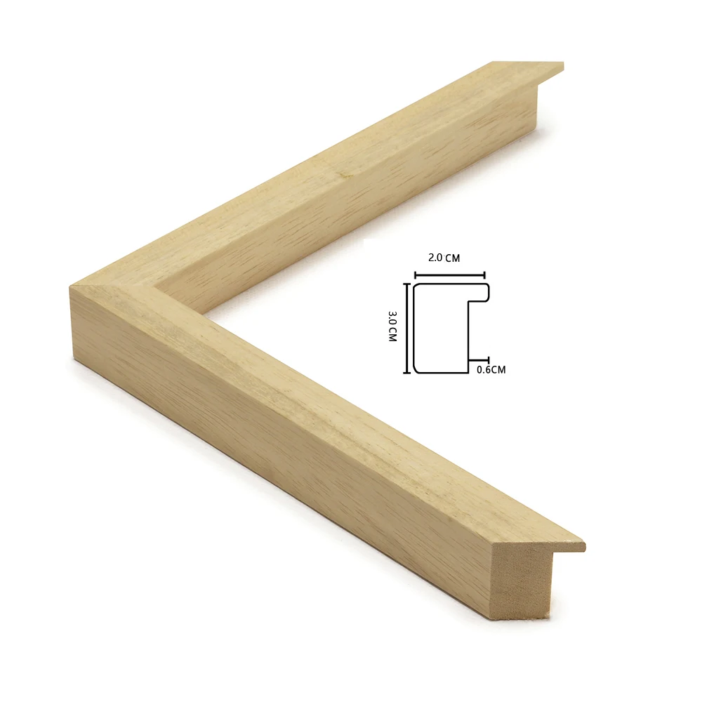 More modern wood frames