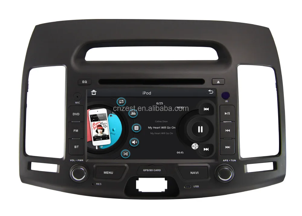 For Hyundai Elantra Car Multimedia With Cd Player Car Rear View Camera