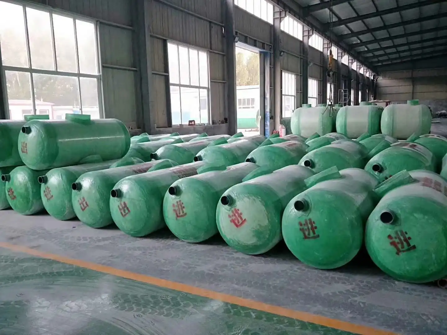 2019   low price Fiberglass FRP Septic Tank for wastewater treatment