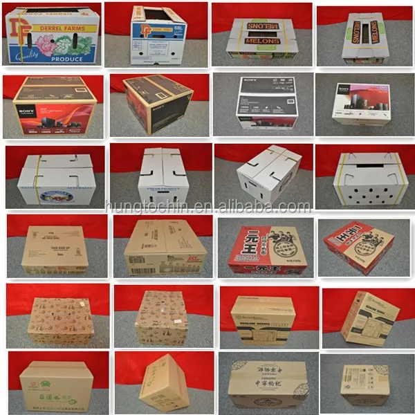 various printing corrugated box
