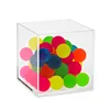 Clear plexiglass 6x6x6 acrylic box