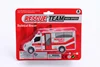 hot friction power rescue play fun ABS new blue fire truck toy with EN71