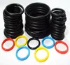 brown/white/black/red color flat FKM rubber seal gasket/NBR rubber washer/silicone o ring