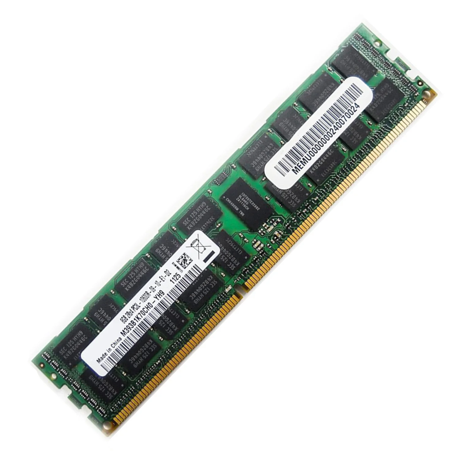 HP 593911-B21 595096-001 591750-171 4GB 1Rx4 PC3-10600R 1333MHz REG MEMORY RAM