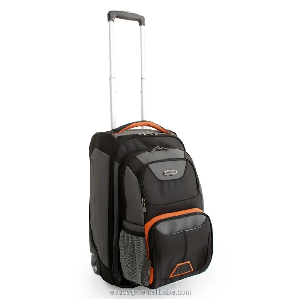 suitcase with detachable backpack