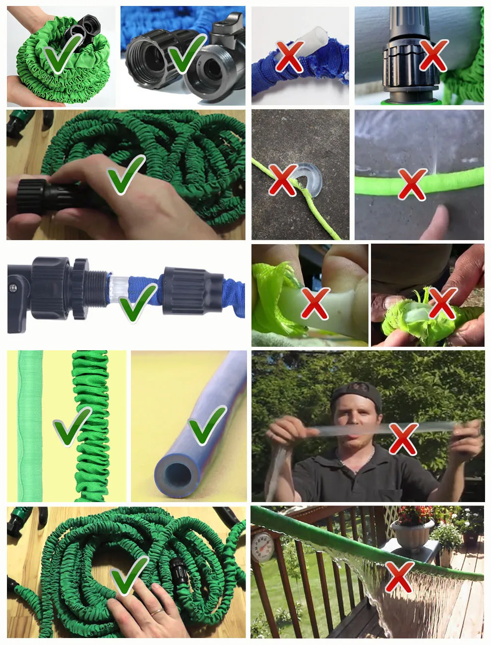 2018 Amazon Hot No Kink Tangle 90 Days Money Back Garden Hose