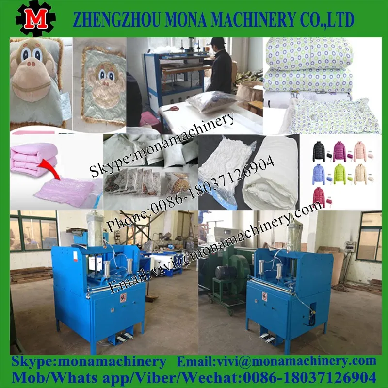 Vacuum Pillow Quilt Mattress Compress Pressing Machine Pillow Packing