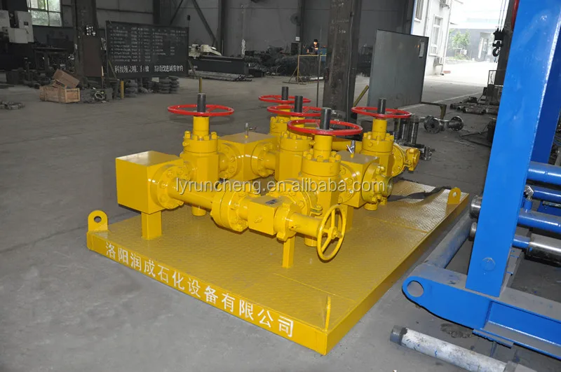 Petroleum Mechinery Oil Or Gas Field Use Wellhead Test Manifold - Buy ...