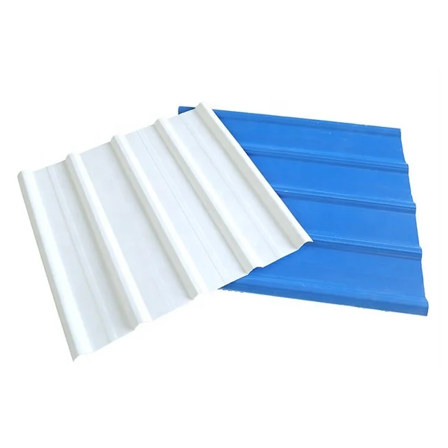 Corrugated Plastic Roofing Sheets Light Weight Building Material