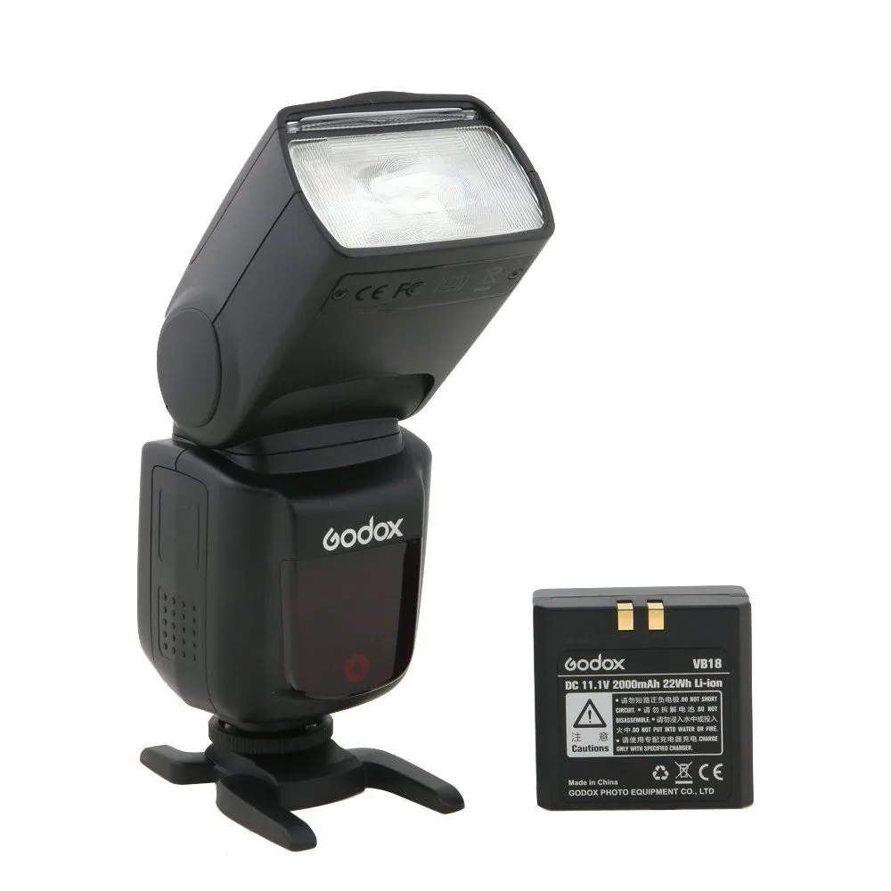 VING V850 Li-ion Camera Flash (VB18 Li-ion battery + battery charger)