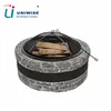 Outdoor Garden Treasures Fire Pits Cast Stone Large Fire Pit