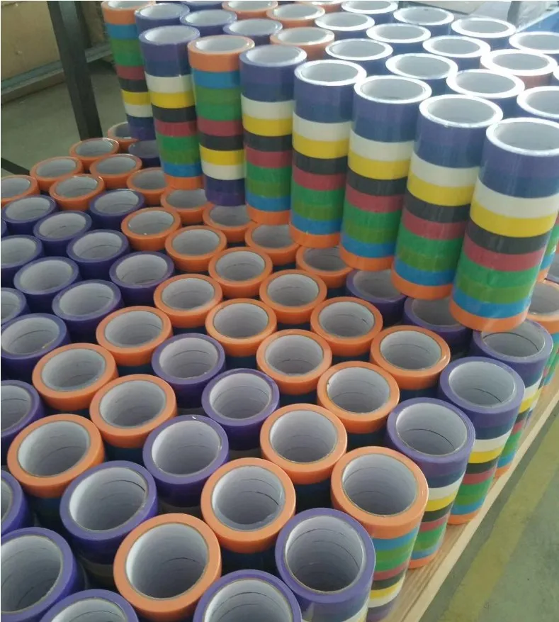 Acrylic Adhesive And Single Sided Car Painting Colored Blue Masking