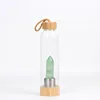 Best Selling Product Energy Crystal Water Bottle Crystal Column Glass Water Bottle