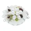 Good price New White Freshwater Pearl Shell Box Clasp flower with best price and low MOQ 1056571