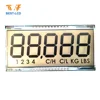 Customized 5 Digits Segment LCD Display For Electronic Baby Scale