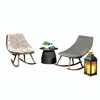China wholesale Wicker Rattan Furniture Outdoor Pants Restaurant Tables and chair restaurant hotel supplies