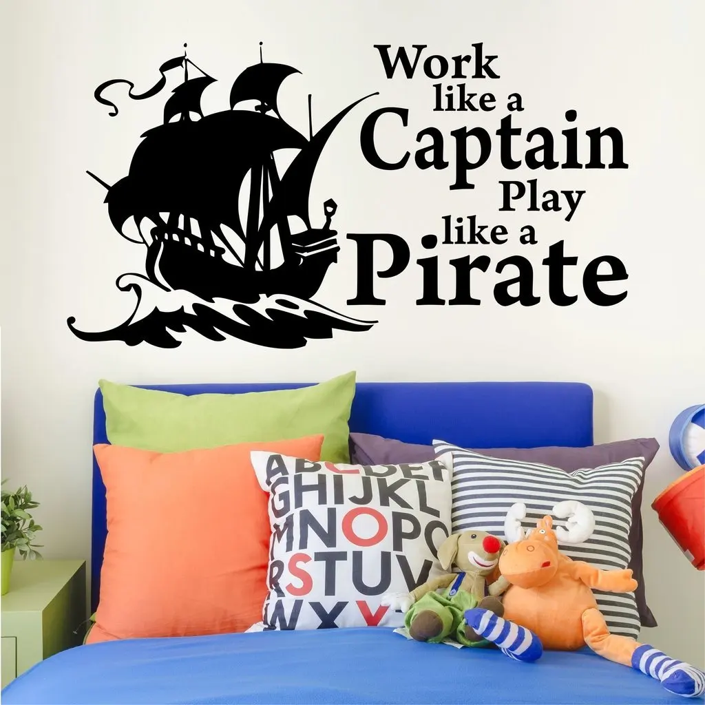 pirate wall decals