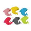 Custom Christmas Shark Shaped Silicone Wine Drink Markers Wine Glass Charms Glass Identifiers Set