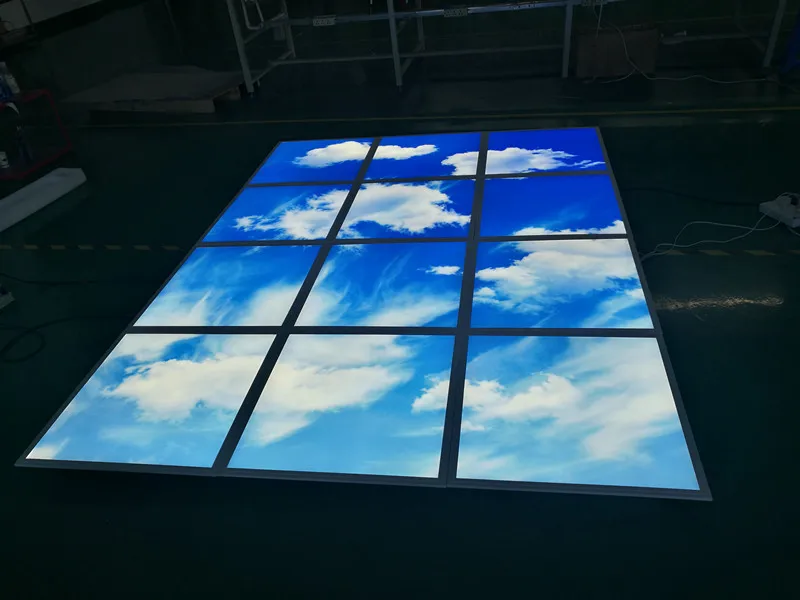 A10 blue sky panel light. Панель с синим свечением. Светодиодная панель небо.