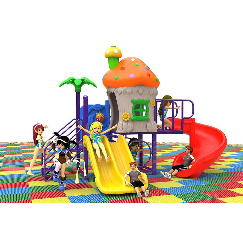 Pirate Ship Slide Play Set Outdoor Plastic Jungle Gym With Slide