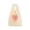 Enviroment Protection Custom Printed With Logo Cotton Shopping T-shirt Cotton Vest Bag