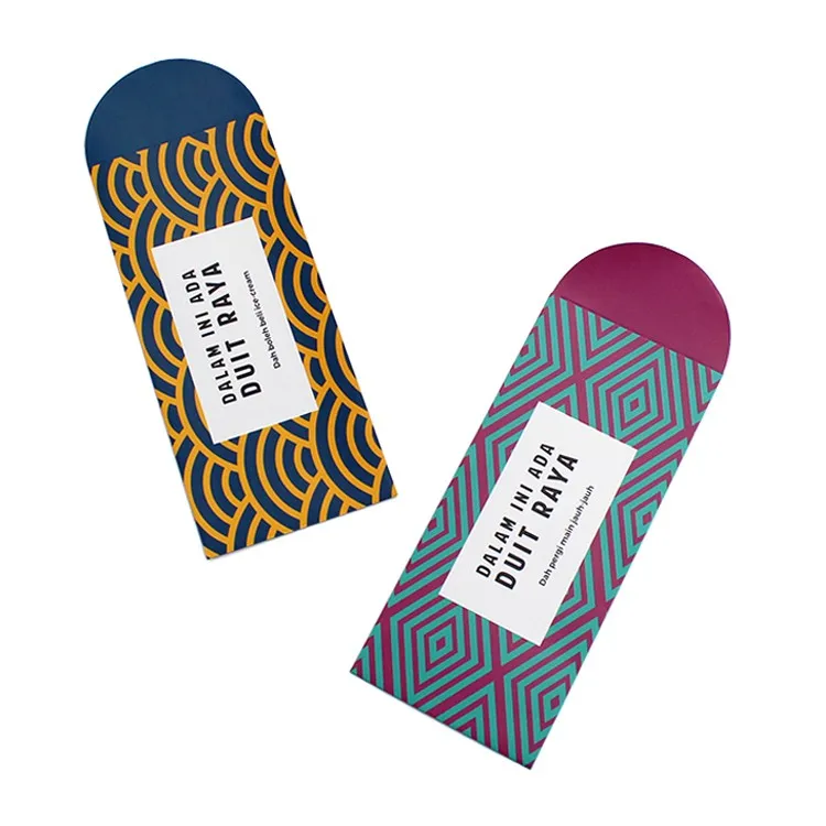 Custom Logo Printed Paper Envelopes Gift Card Envelope Budget Money Envelope Factory Buy Gift